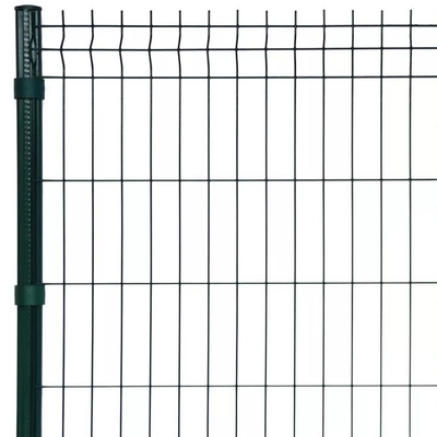 Mesh Panel Fence Decorative soudé 3D a courbé le fois soudé de Forti V de grillage de fer de lien de Mesh Garden Fence Panel Yard de fil