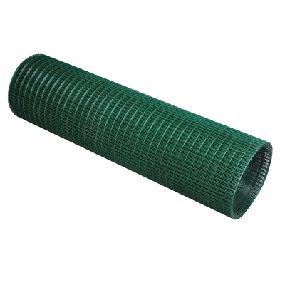 PVC Coated welded wire mesh Garden Craft PVC Coated Welded Wire Mesh Wire Fencing Green Color Iron netting 1/4&quot; - 6&quot;