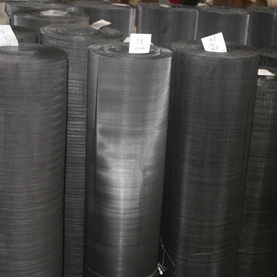 High Tensile Plain Steel Wire Mesh/Black Wire Cloth/Mild Steel Netting/Extruder screen pack iron Black wire mesh cloth